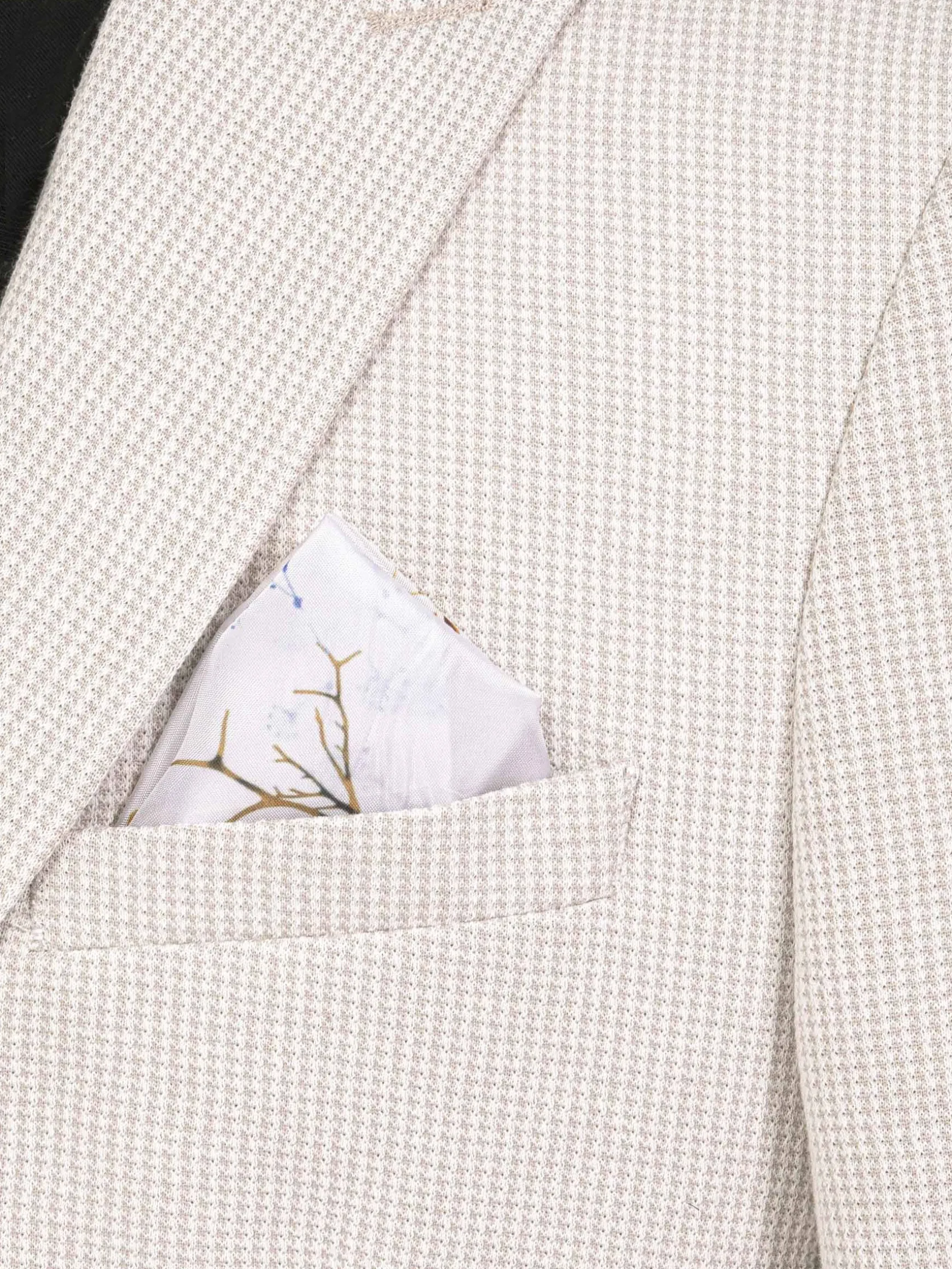 WAM DENIM Pakken & Maatwerk*Sur Mer Slim Fit Single Breasted Beige Colbert