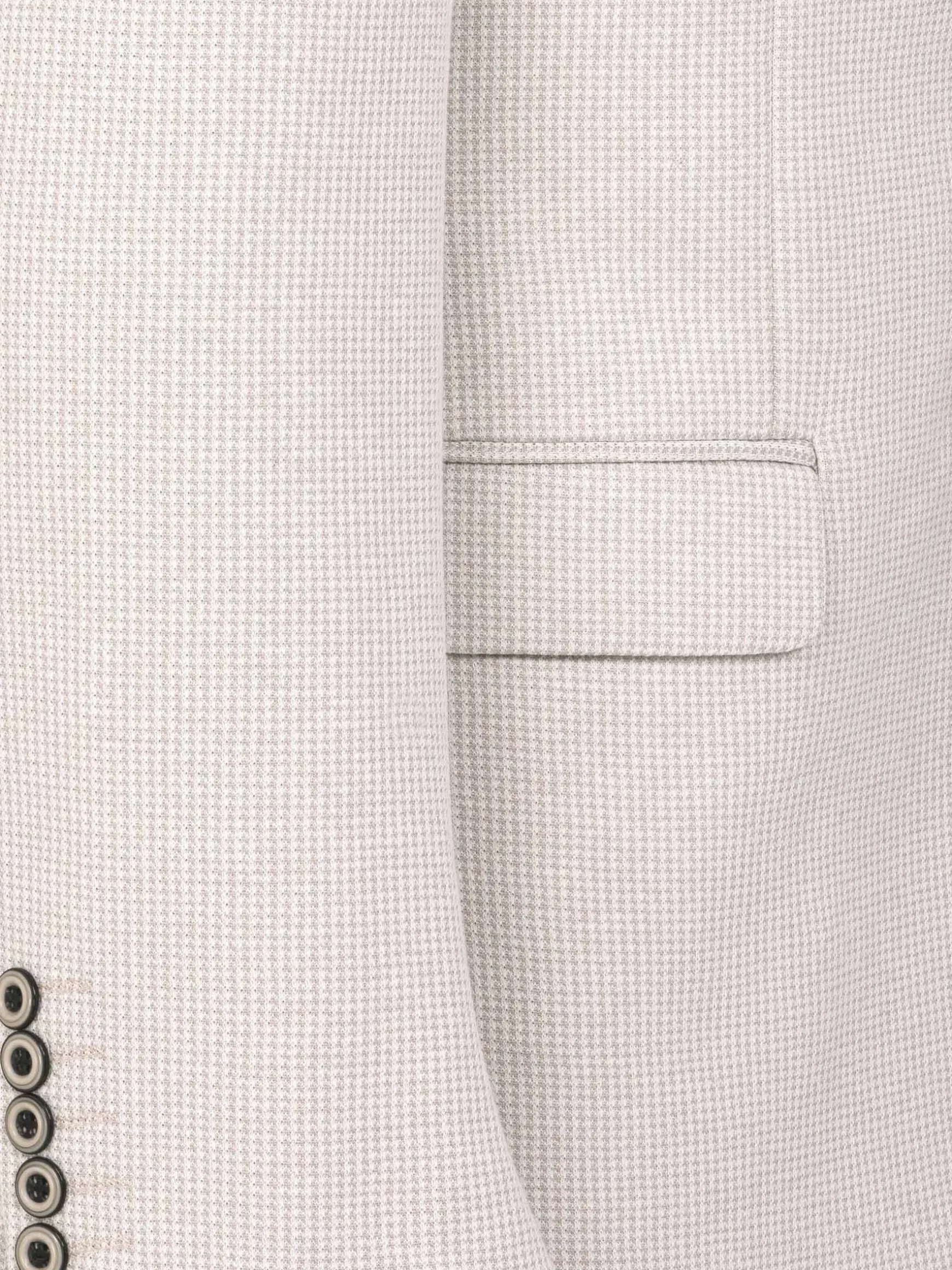 WAM DENIM Pakken & Maatwerk*Sur Mer Slim Fit Single Breasted Beige Colbert