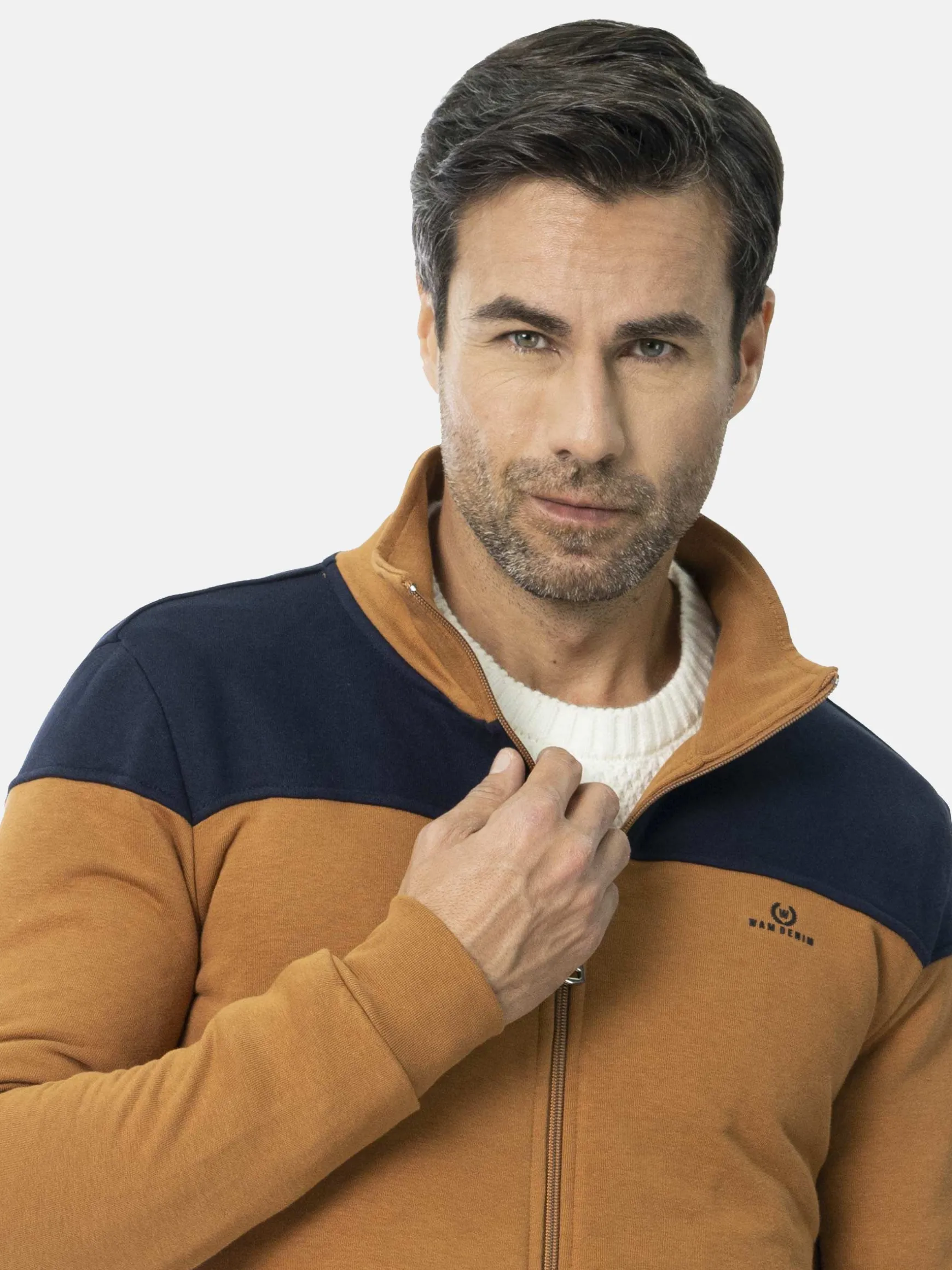 WAM DENIM Sweaters & Vesten*Thames High Neck Peru Vesten