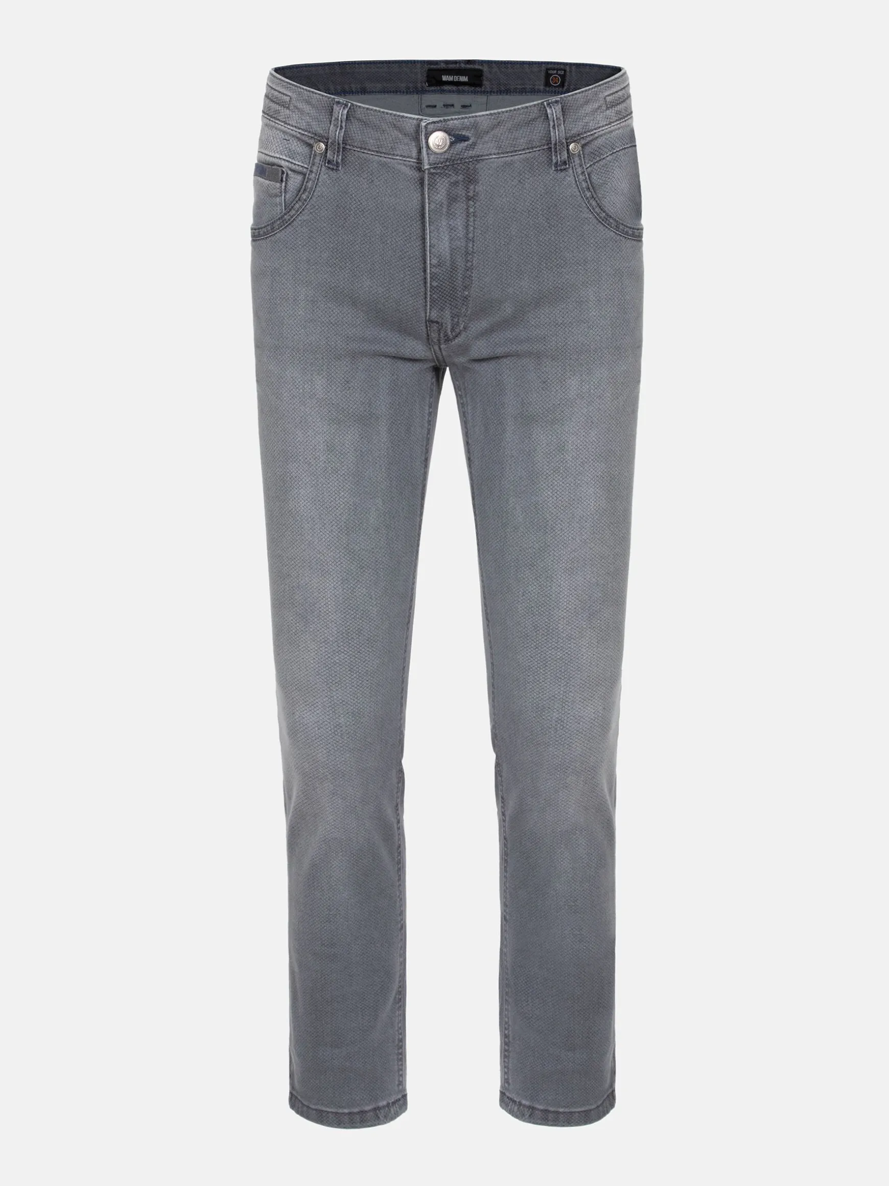 WAM DENIM Jeans*The Derek Anthracite Jeans