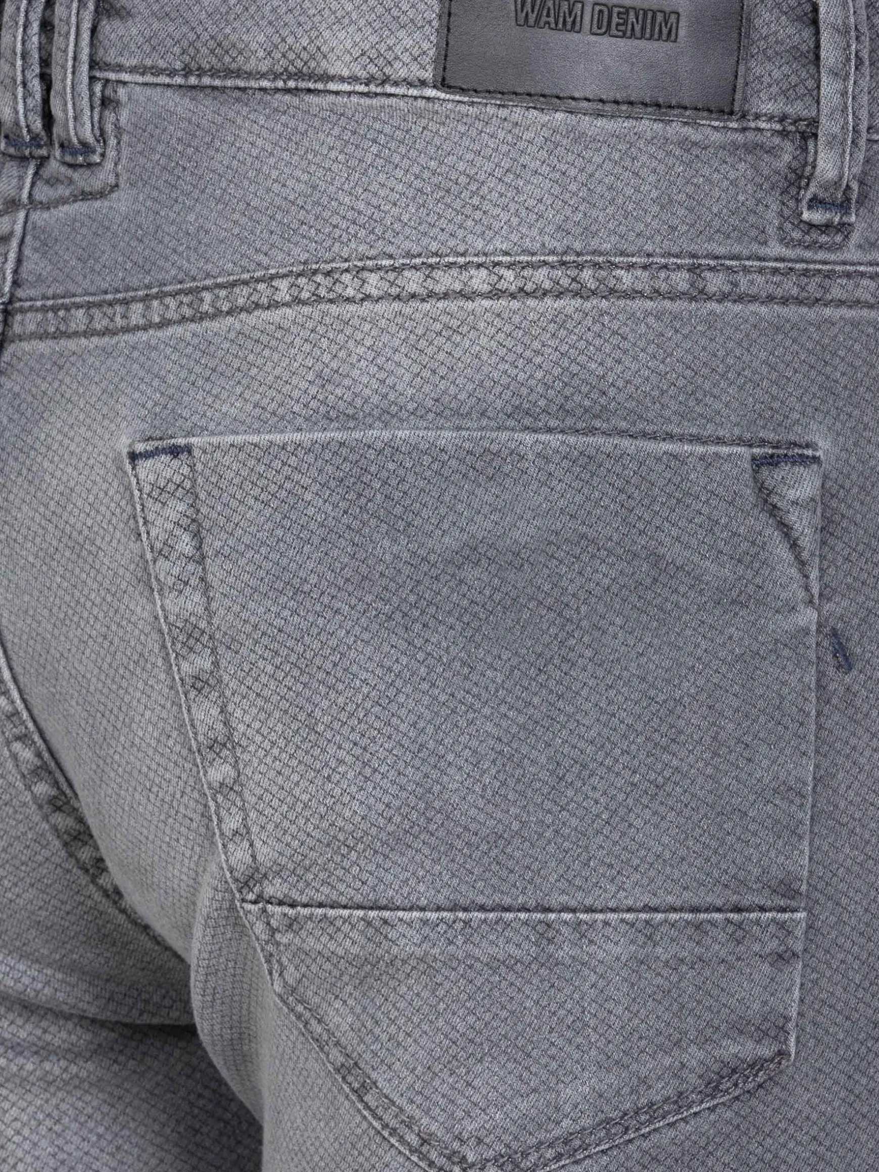 WAM DENIM Jeans*The Derek Anthracite Jeans
