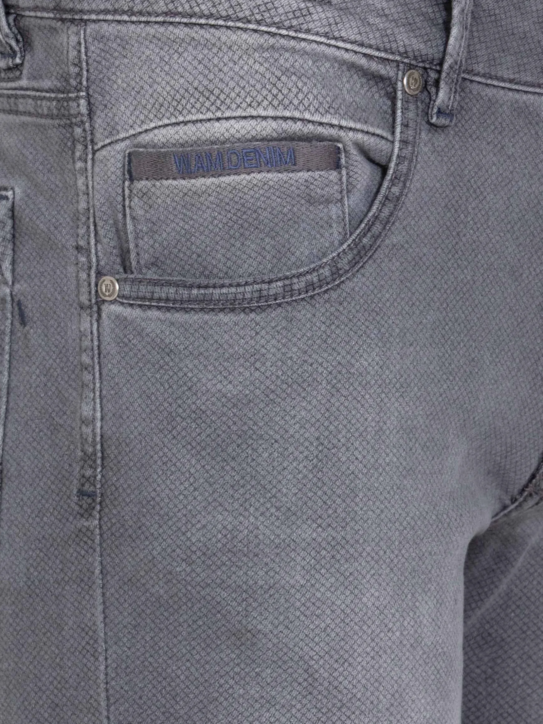 WAM DENIM Jeans*The Derek Anthracite Jeans
