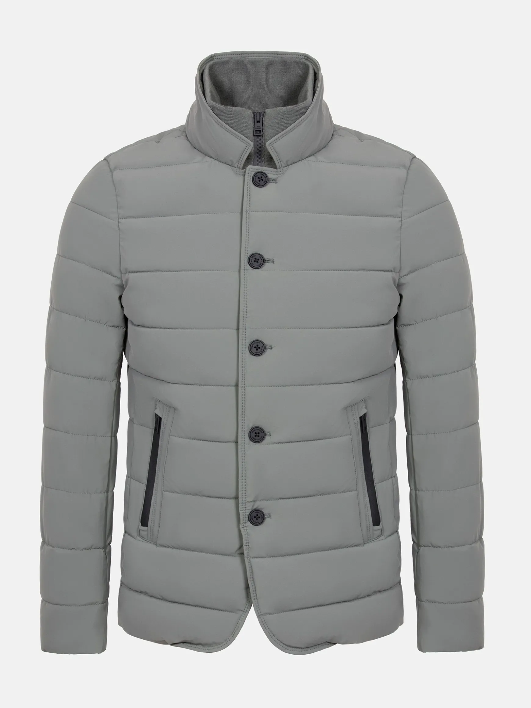 WAM DENIM Winterjassen*The Military Grey Winter Jassen