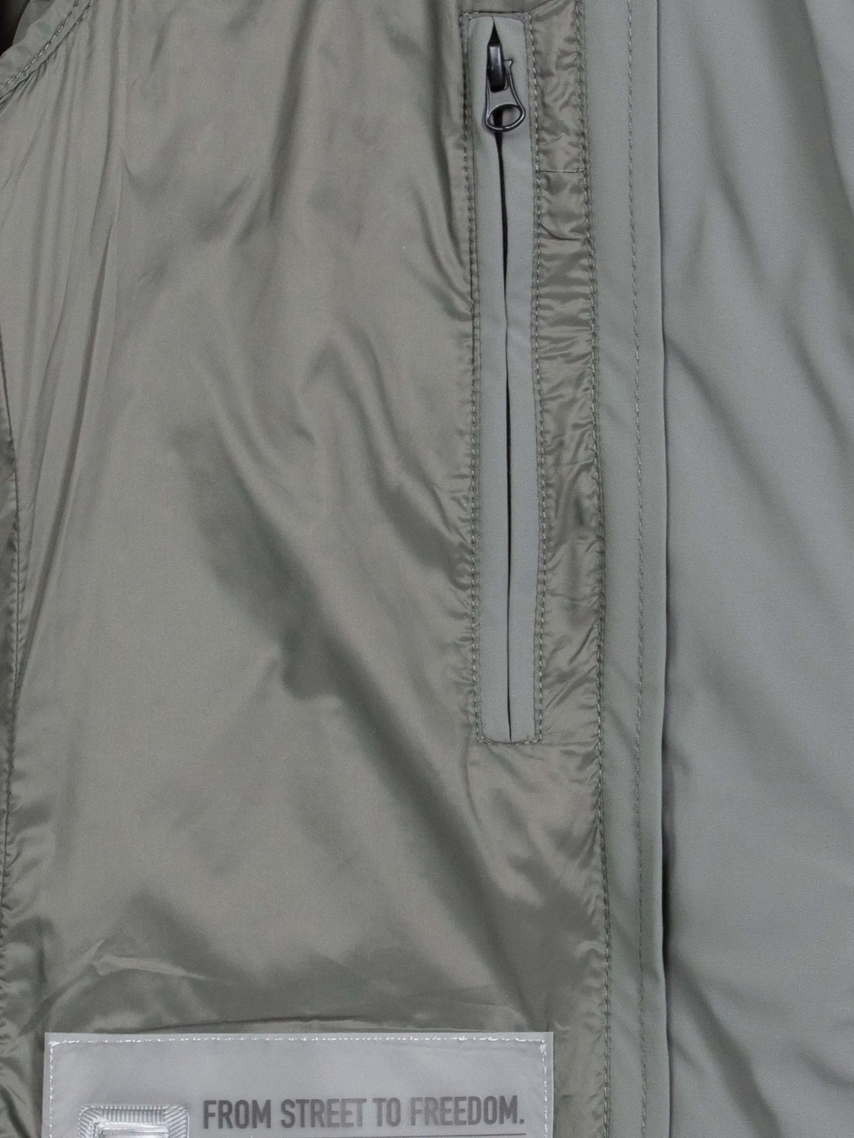 WAM DENIM Winterjassen*The Military Grey Winter Jassen