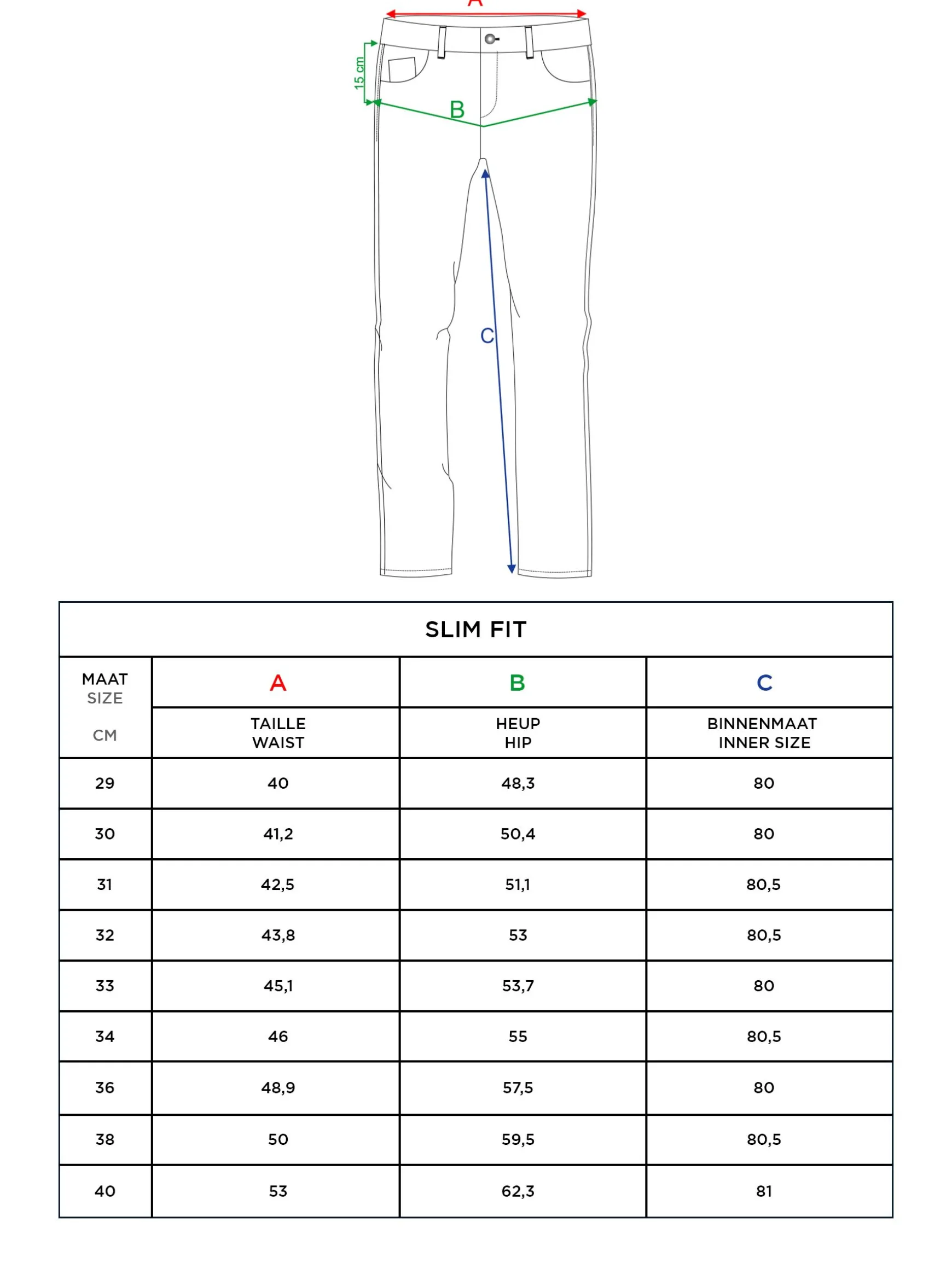 WAM DENIM Chino's*Thor Mini Pattern Check Brown Chino