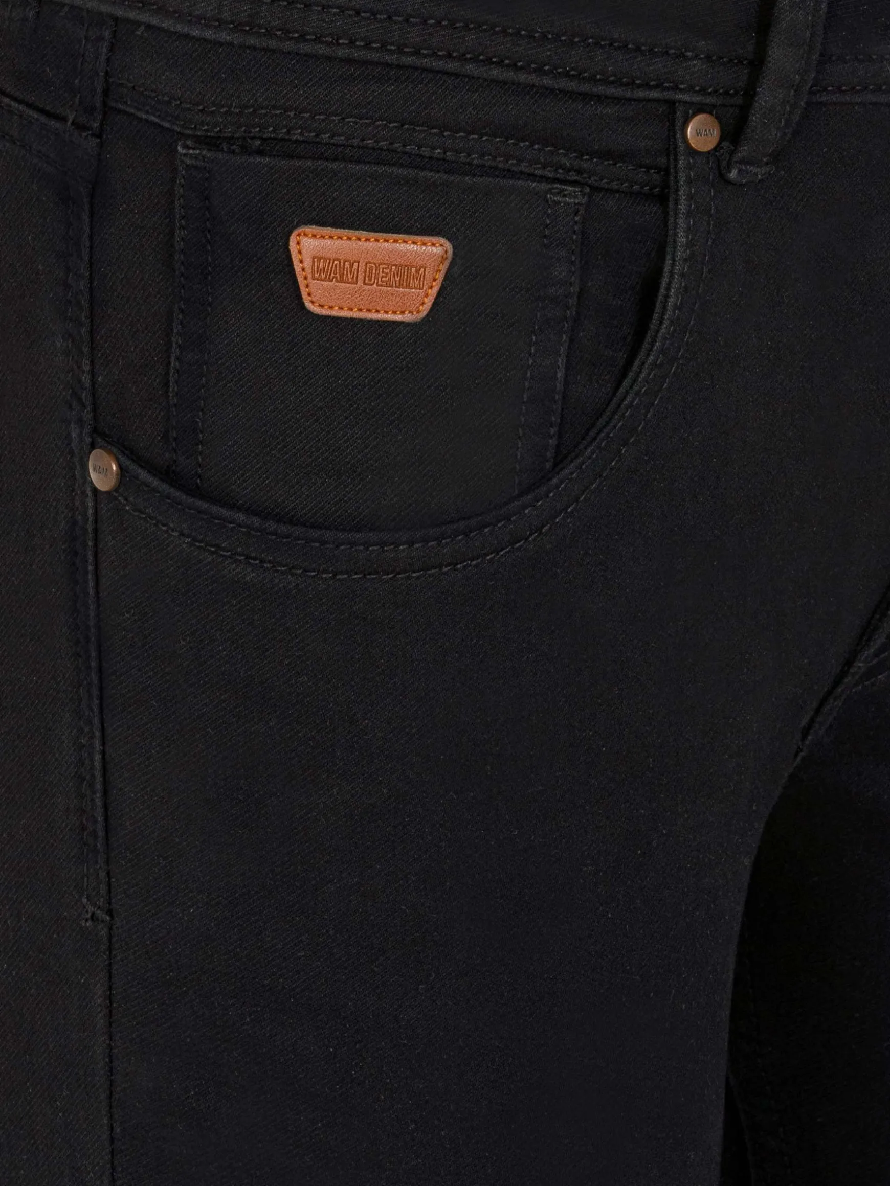 WAM DENIM Jeans*Vader Black Jeans