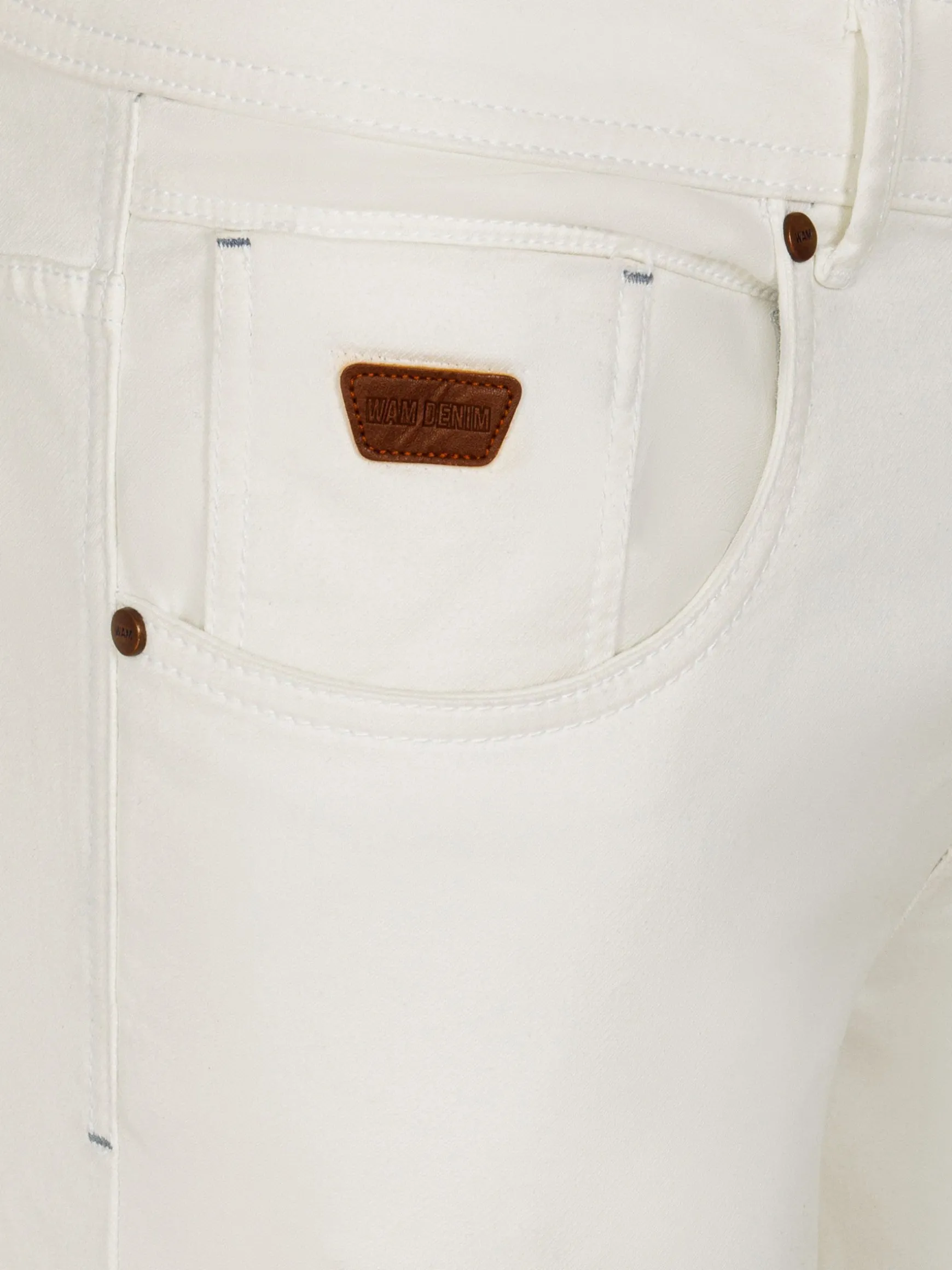 WAM DENIM Jeans*Vader White Jeans