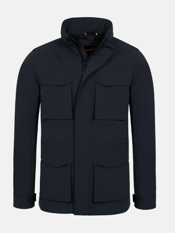 WAM DENIM Winterjassen*Verde Military Navy Winter Jassen