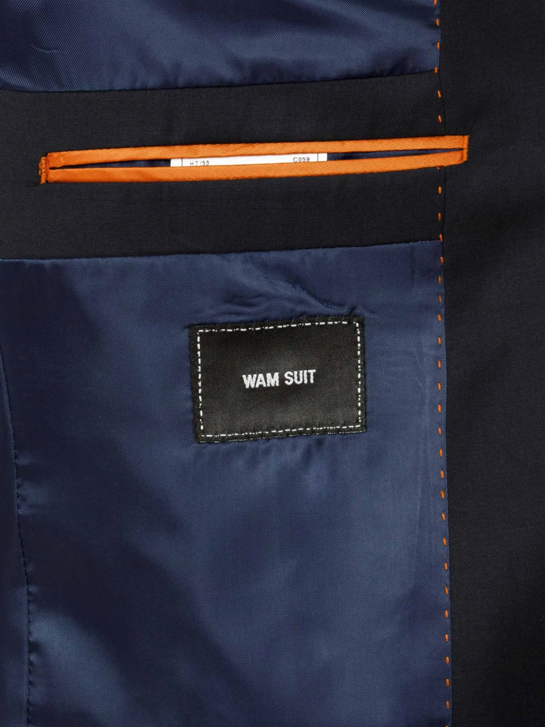 WAM DENIM Colberts & Blazers*Vittorio Navy Colbert