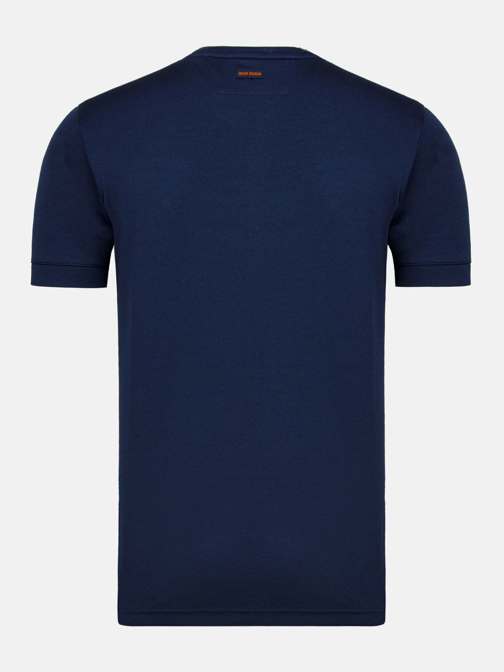 WAM DENIM T-Shirts*Zen Slim Fit Stretched Navy T-shirt