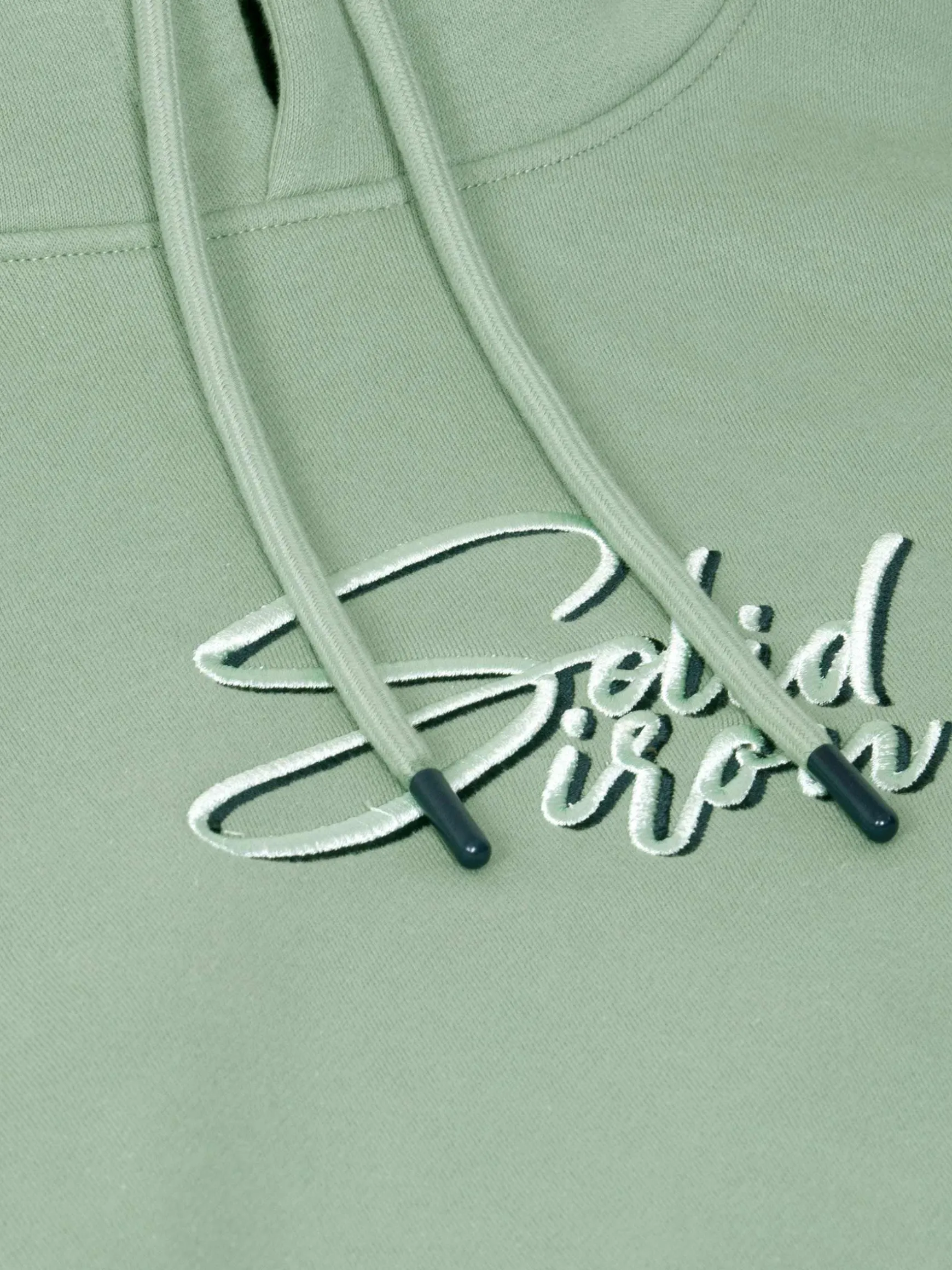 WAM DENIM Sweaters & Vesten*Zyon Light Green Hoodie Sweater