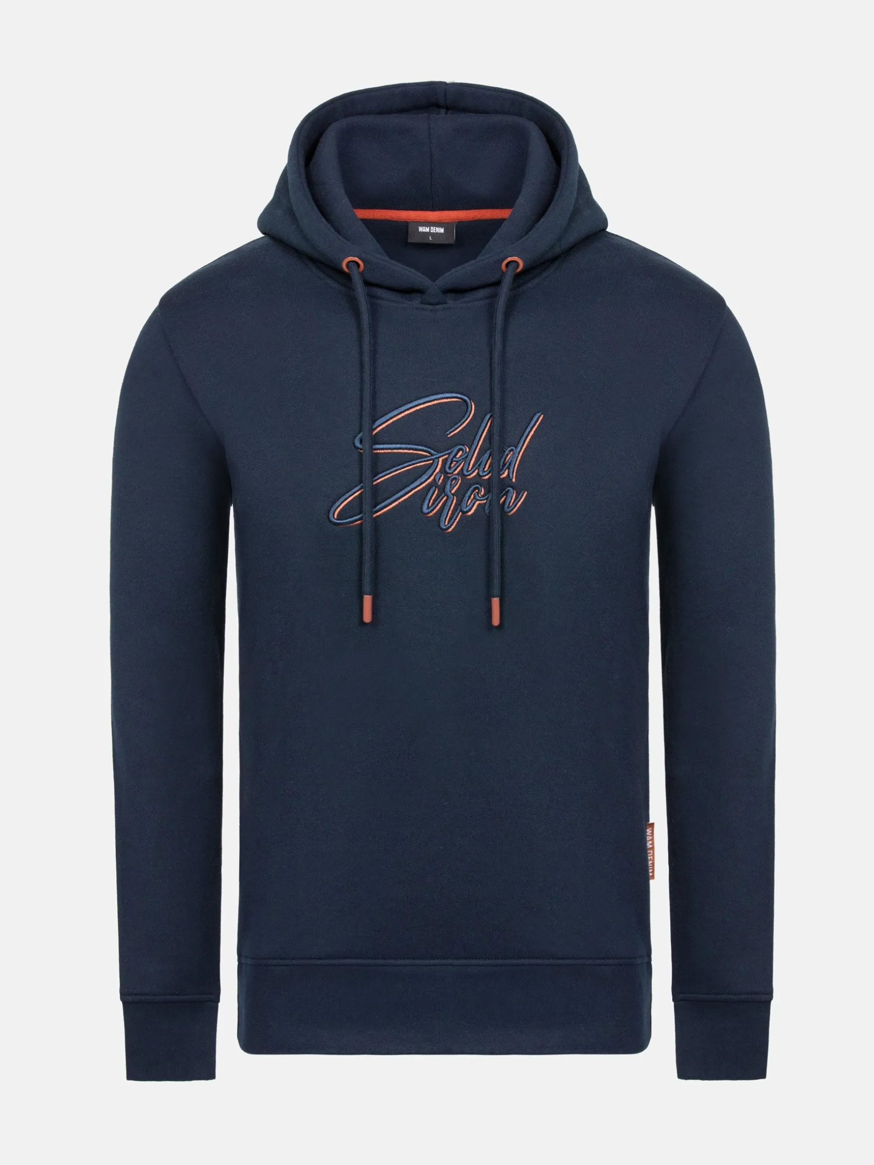 WAM DENIM Sweaters & Vesten*Zyon Navy Hoodie Sweater